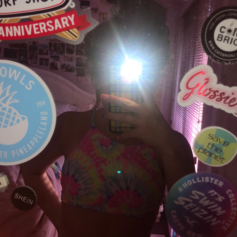 reverseable tie dye bikini